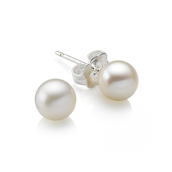 Round earrings